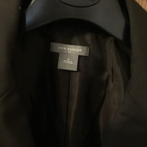 Ann Taylor Brown Jacket with Belt size 16